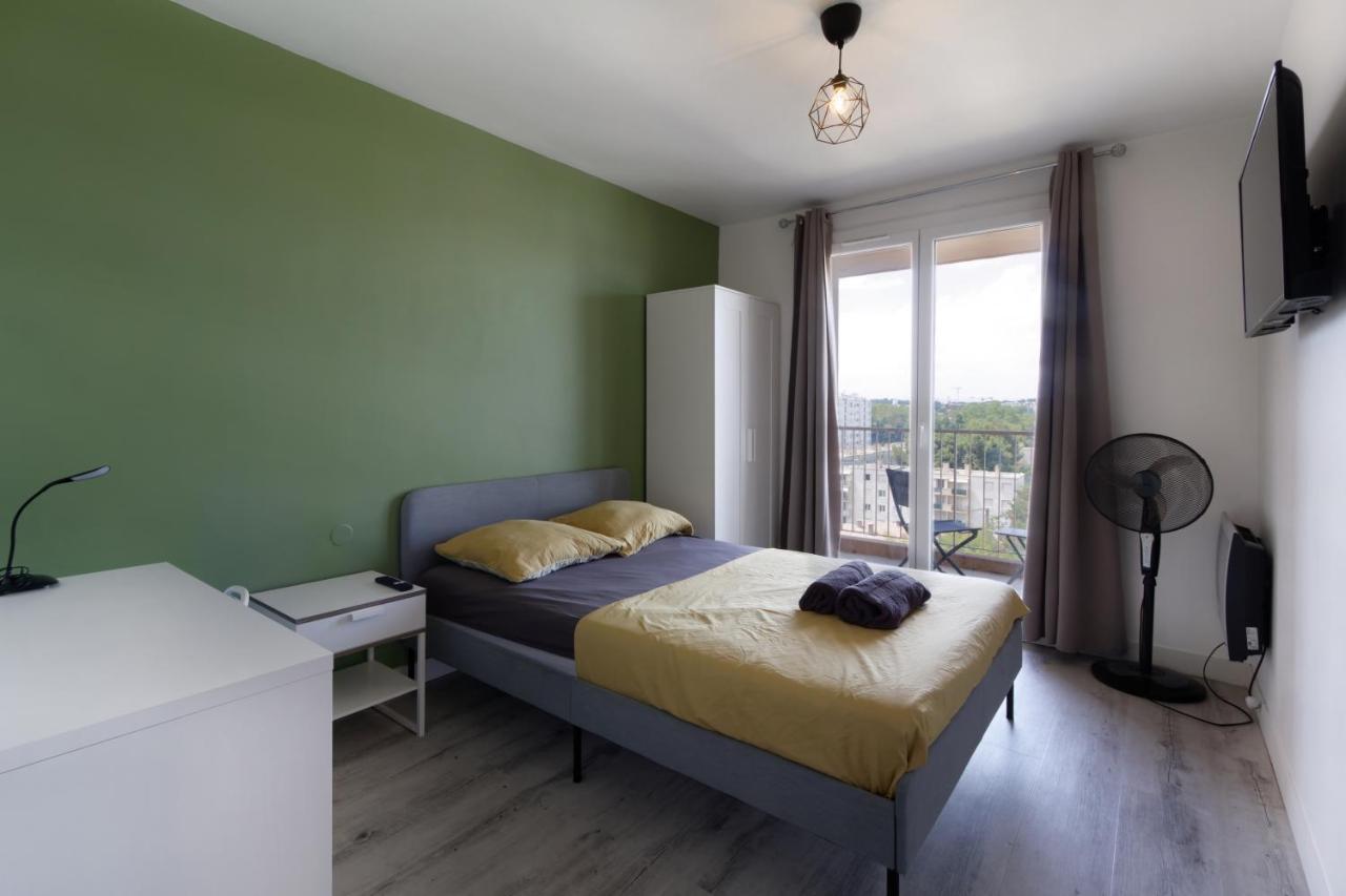 Le Beaulieu * Appartement 4 Chambres * 8Pers * Clim * Parking * Balcon Montpellier Zewnętrze zdjęcie